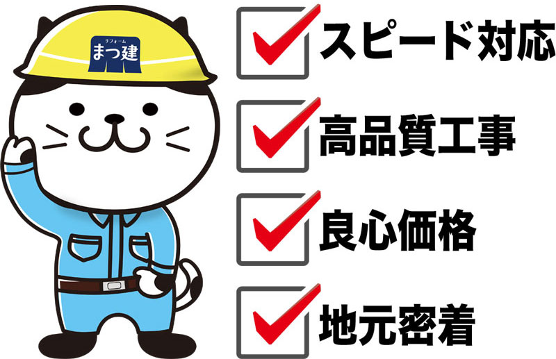 まつにゃん4ポイント